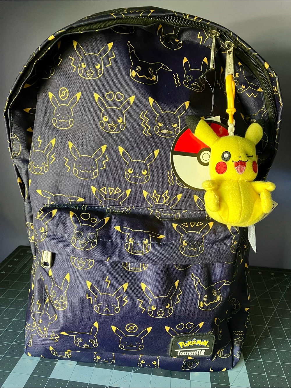 Loungefly Pokemon Pikachu Expressions Backpack NEW